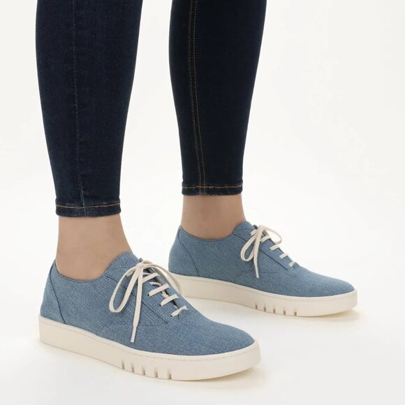 NEW VIONIC Callie Comfort Sneakers in denim for women 1125 4t2 - Picture 1 of 8